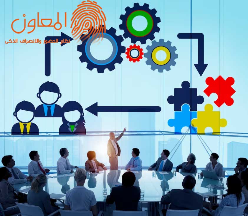كيف يمكن استخدام تطبيق الجوال لمتابعة الموظفين وأداء عملهم بشكل محدد